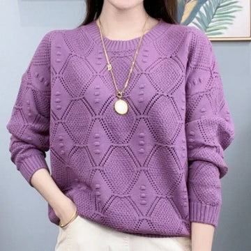 Solid Color Knitted Top