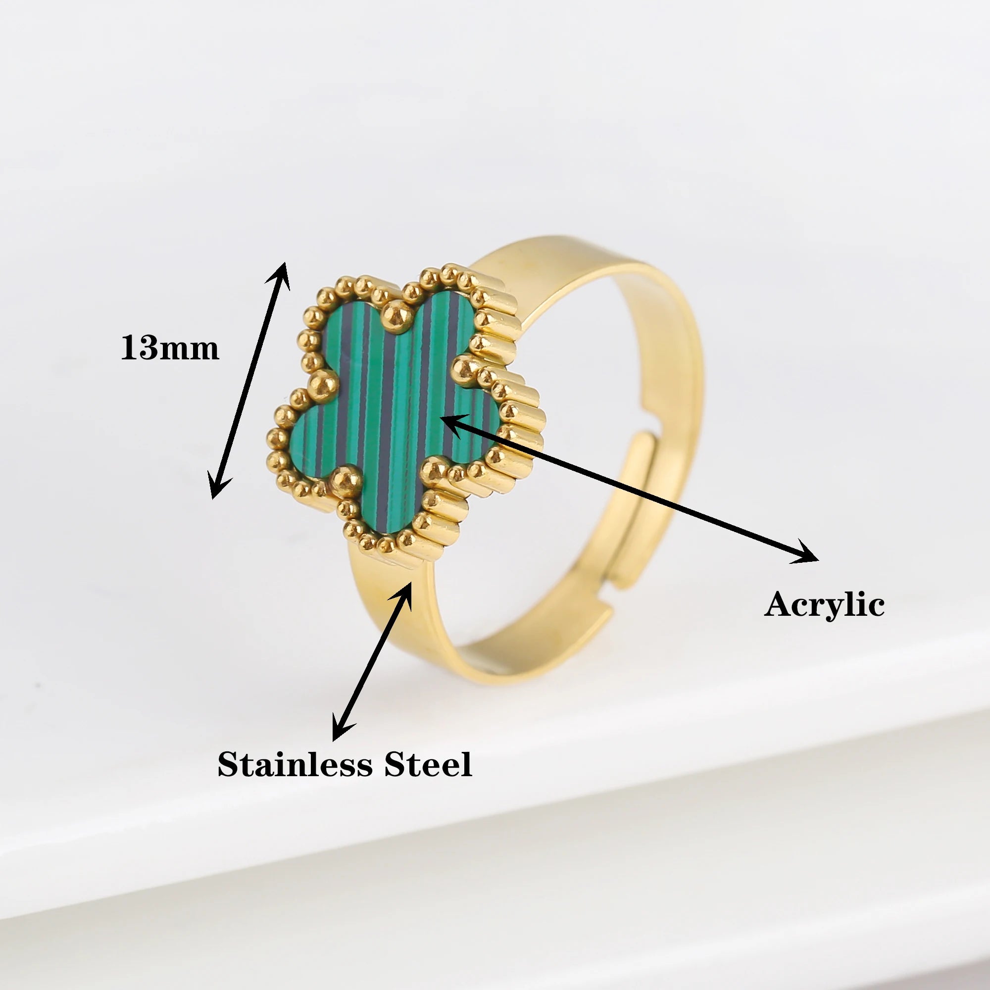 Lucky Leaf Ring