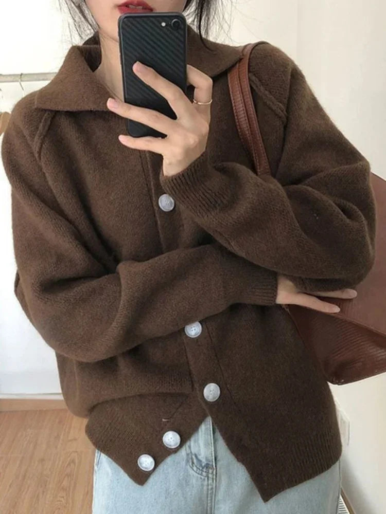 Cozy Chic Knitted Cardigan