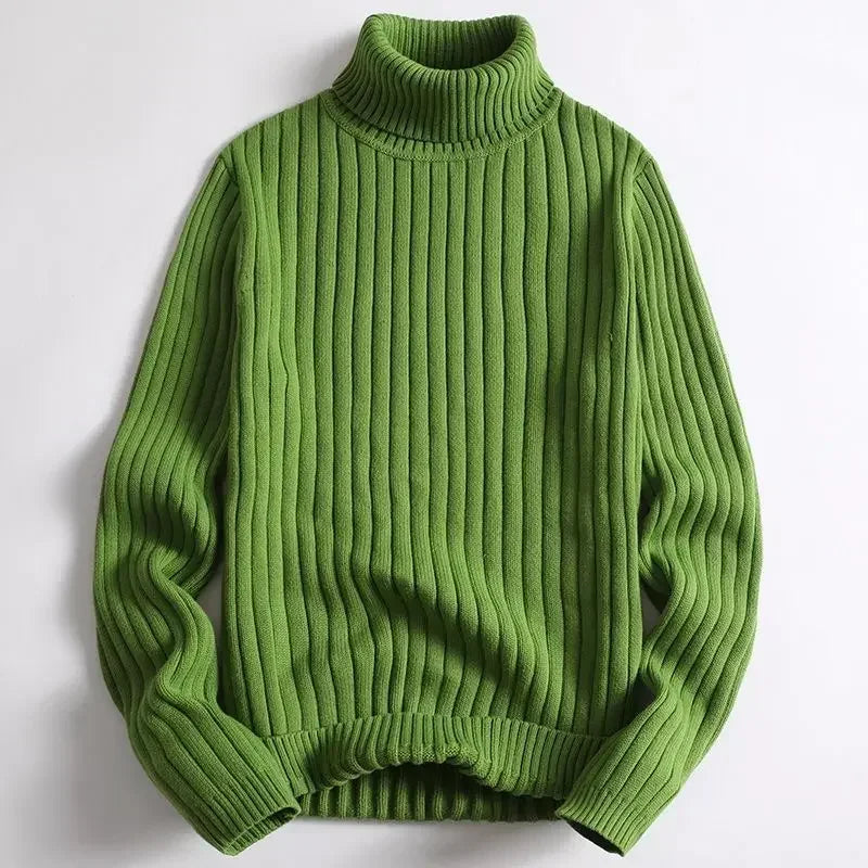 Classic Cozy Turtleneck Sweater for Men