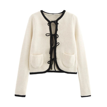 Classic Chic Women’s Belted Knit Cardigan