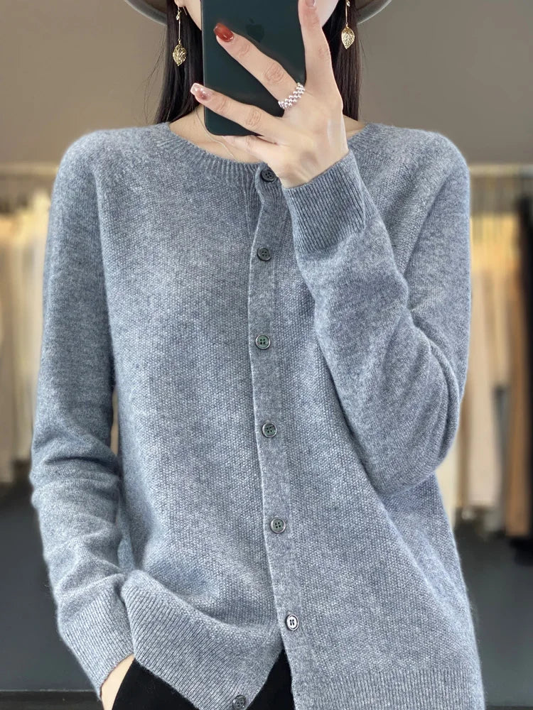 Cardigans Long Sleeve Knitwear