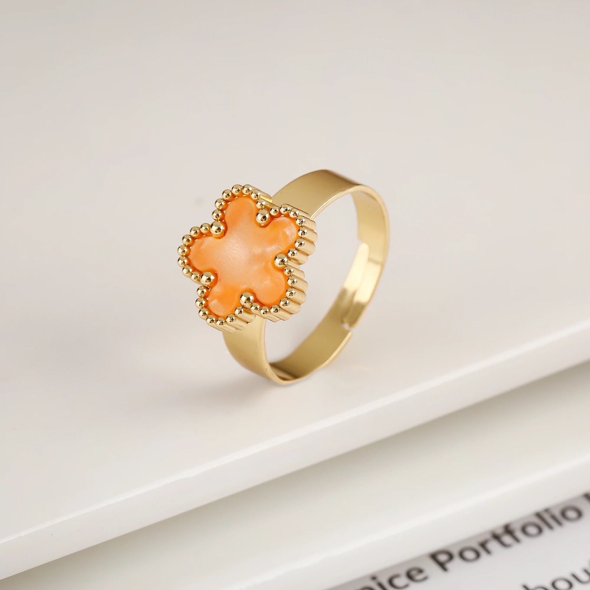 Lucky Leaf Ring