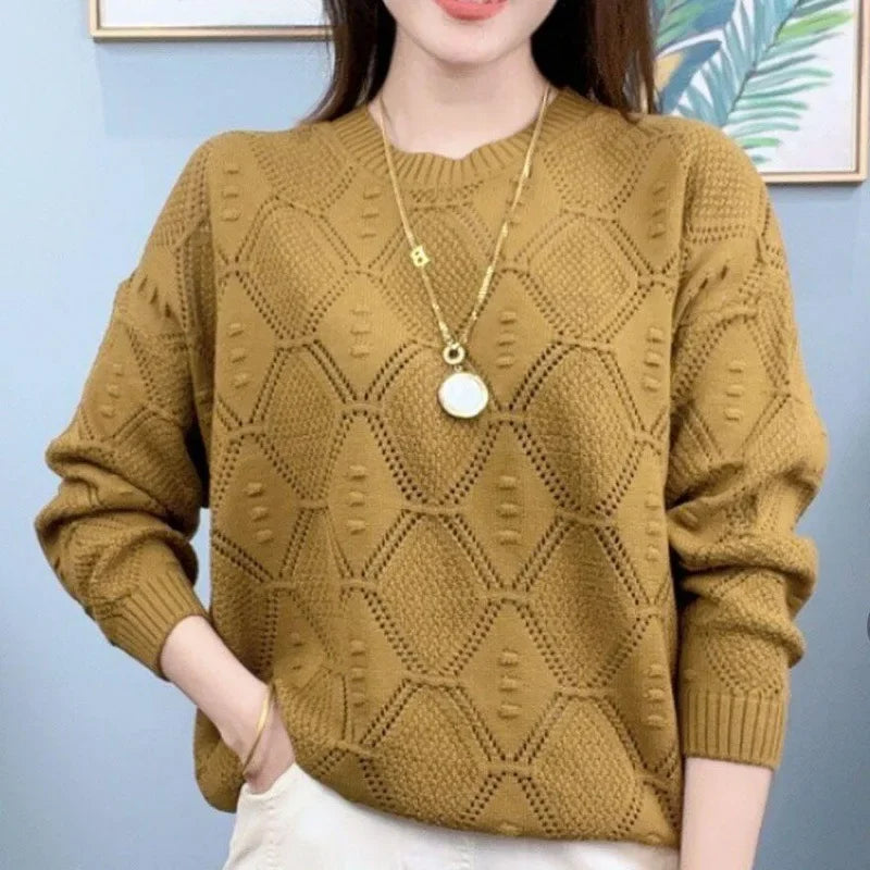 Solid Color Knitted Top