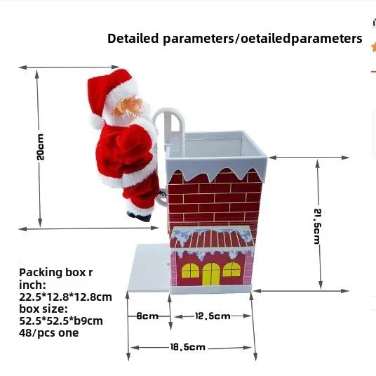 Christmas Sky Santa Hanging